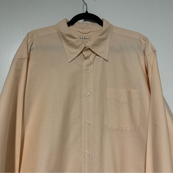 L.l. Bean Mens Classic Button Down Oxford Shirt Size XL-Reg - Picture 3 of 8